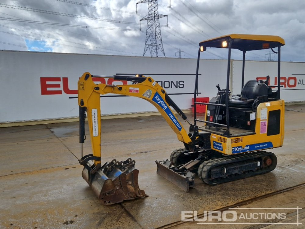 2020 JCB 16C-1 - Мини-экскаватор: фото 1 2020 JCB 16C-1 - Мини-экскаватор: фото 1