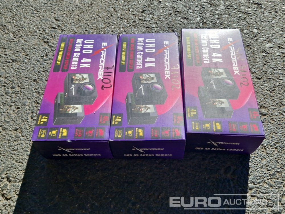 Exprotrek Action Camera UHD 4K (3 of) - Строительное оборудование: фото 4 Exprotrek Action Camera UHD 4K (3 of) - Строительное оборудование: фото 4