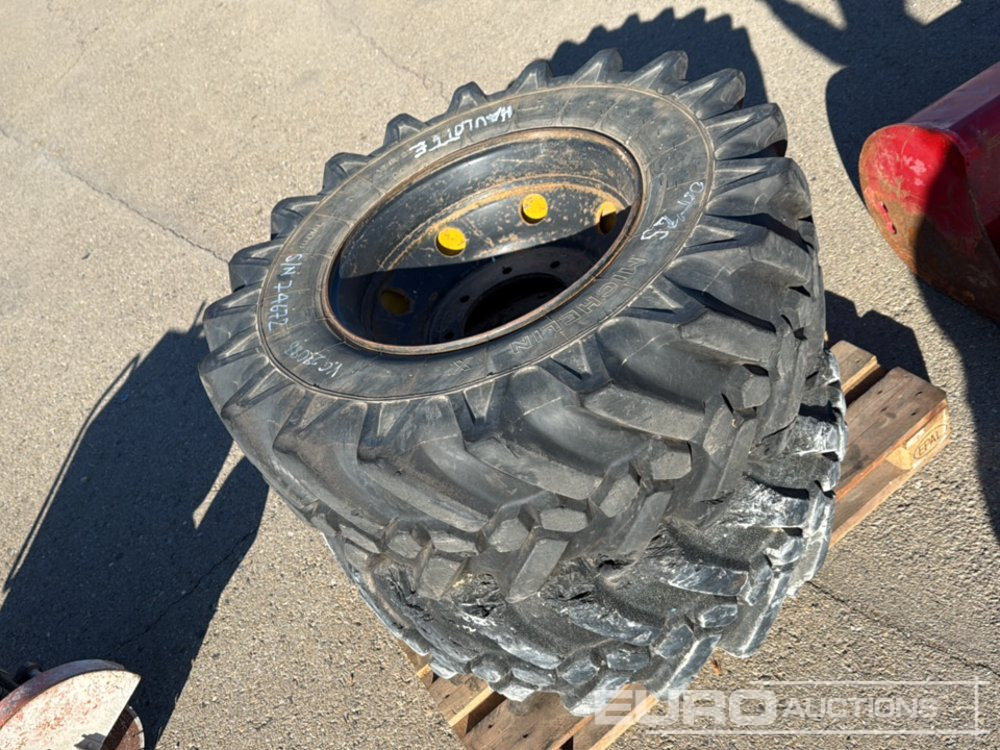 Michelin 15R 22.5XF Tyres & Rim to suit Haulotte HA20/25 (2 of) - Шина: фото 3 Michelin 15R 22.5XF Tyres & Rim to suit Haulotte HA20/25 (2 of) - Шина: фото 3