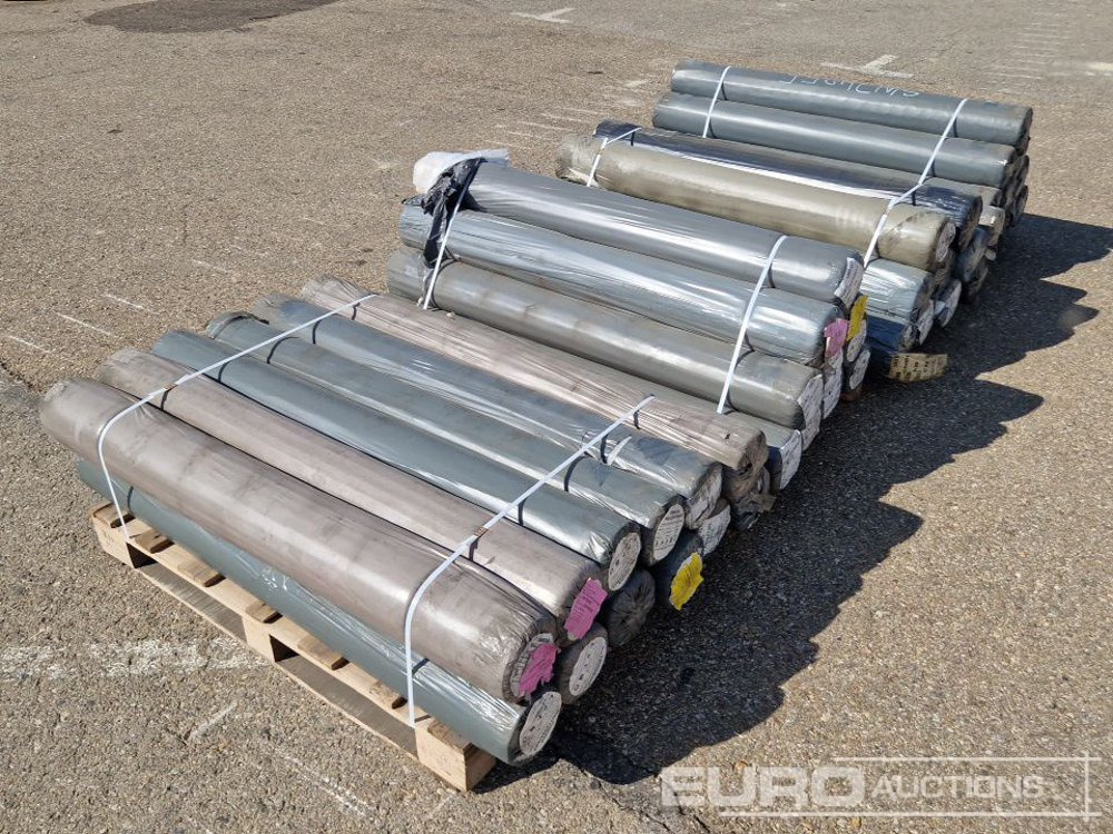 Pallet of 50m Rolls Coated PVC Vinyl (42 of) - Строительное оборудование: фото 1 Pallet of 50m Rolls Coated PVC Vinyl (42 of) - Строительное оборудование: фото 1