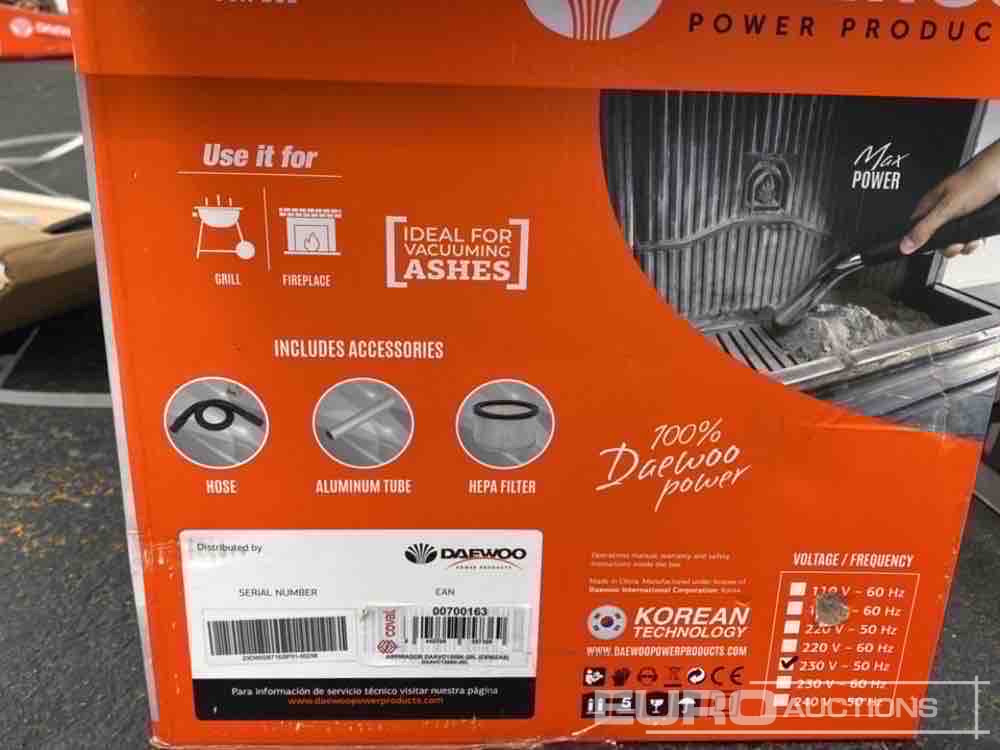 Оборудование для гаражей/ Мастерских Unused Daewoo DAAVC1200K-20L: фото 7 Оборудование для гаражей/ Мастерских Unused Daewoo DAAVC1200K-20L: фото 7