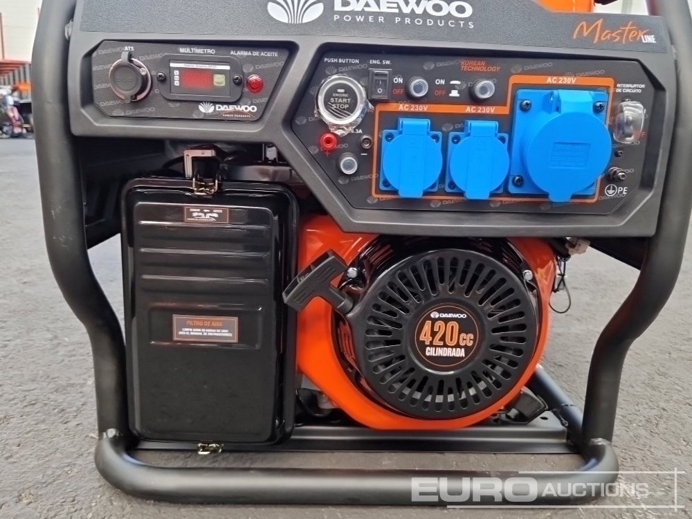 Электрогенератор Unused Daewoo GDA7750E: фото 6 Электрогенератор Unused Daewoo GDA7750E: фото 6