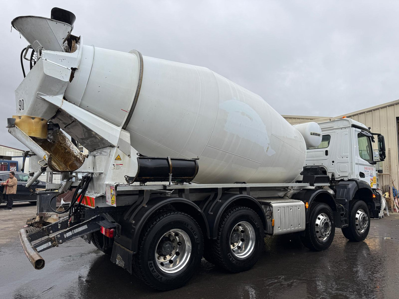 Camion béton Mercedes Arocs 3243 FG-819-WS - Автобетоносмеситель: фото 5 Camion béton Mercedes Arocs 3243 FG-819-WS - Автобетоносмеситель: фото 5