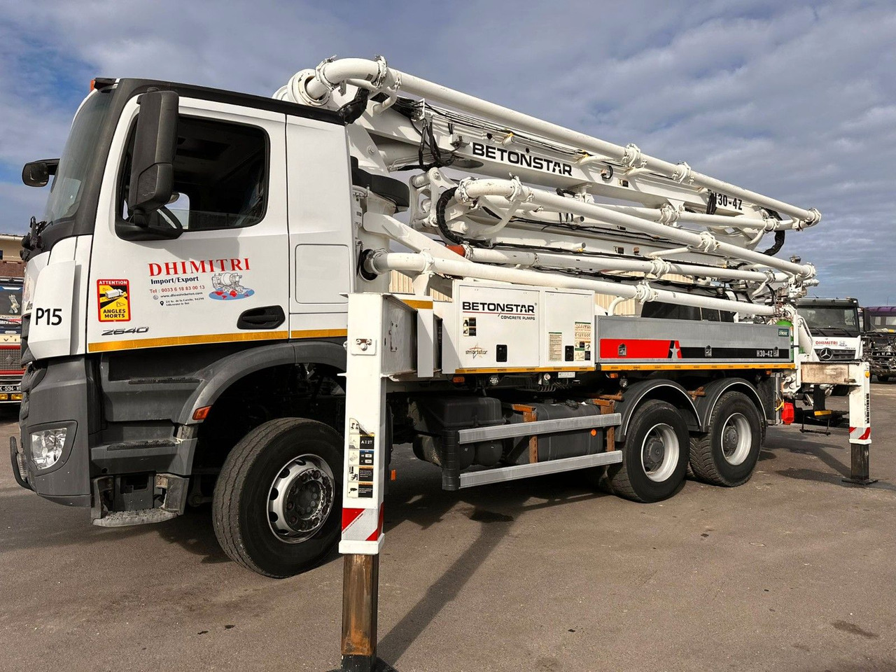 Mercedes-Benz Arocs 2640 - Автобетононасос: фото 1 Mercedes-Benz Arocs 2640 - Автобетононасос: фото 1
