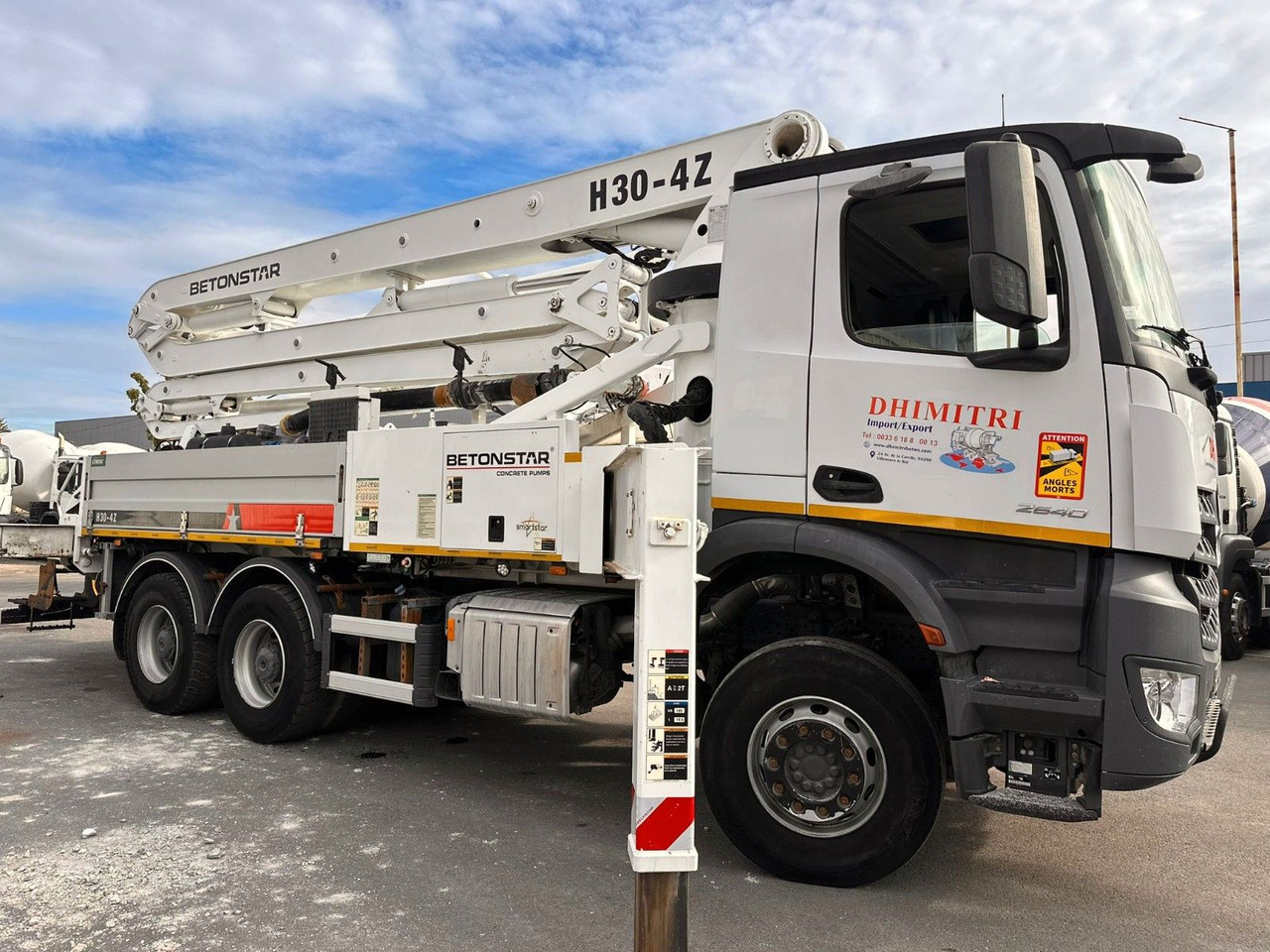Mercedes-Benz Arocs 2640 - Автобетононасос: фото 2 Mercedes-Benz Arocs 2640 - Автобетононасос: фото 2