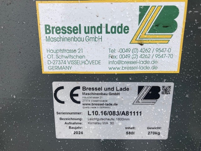 Bressel und Lade LG 1,60mtr - Фронтальный погрузчик для трактора: фото 2 Bressel und Lade LG 1,60mtr - Фронтальный погрузчик для трактора: фото 2
