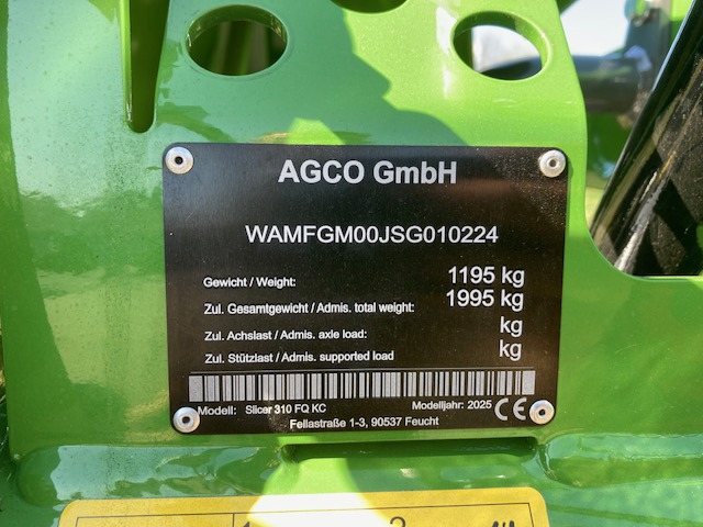 Fendt Slicer 310 FQ KC - Косилка: фото 2 Fendt Slicer 310 FQ KC - Косилка: фото 2