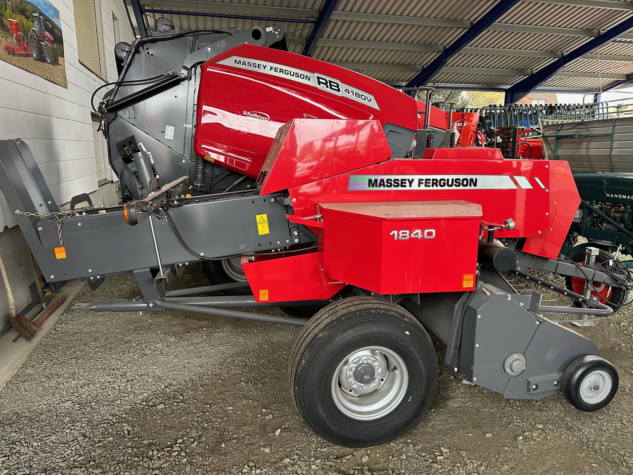 Massey Ferguson Hochdruckpresse 1840 - Обмотчик рулонов: фото 5 Massey Ferguson Hochdruckpresse 1840 - Обмотчик рулонов: фото 5