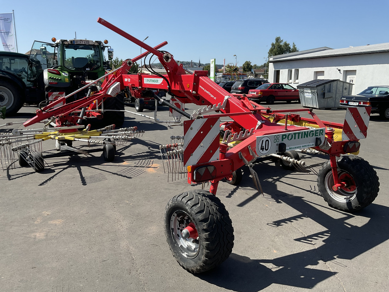 Pöttinger Top 722 Seitenschwader - Сеноворошилка: фото 2 Pöttinger Top 722 Seitenschwader - Сеноворошилка: фото 2