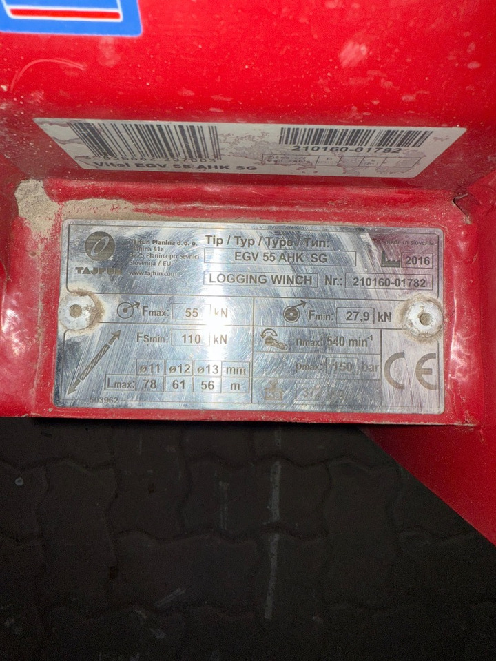 Taifun Seilwinde mit Teleskopausschub - Кран: фото 4 Taifun Seilwinde mit Teleskopausschub - Кран: фото 4