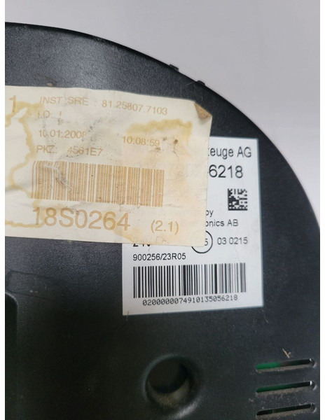 MAN Display - Приборная панель для Грузовиков: фото 5 MAN Display - Приборная панель для Грузовиков: фото 5