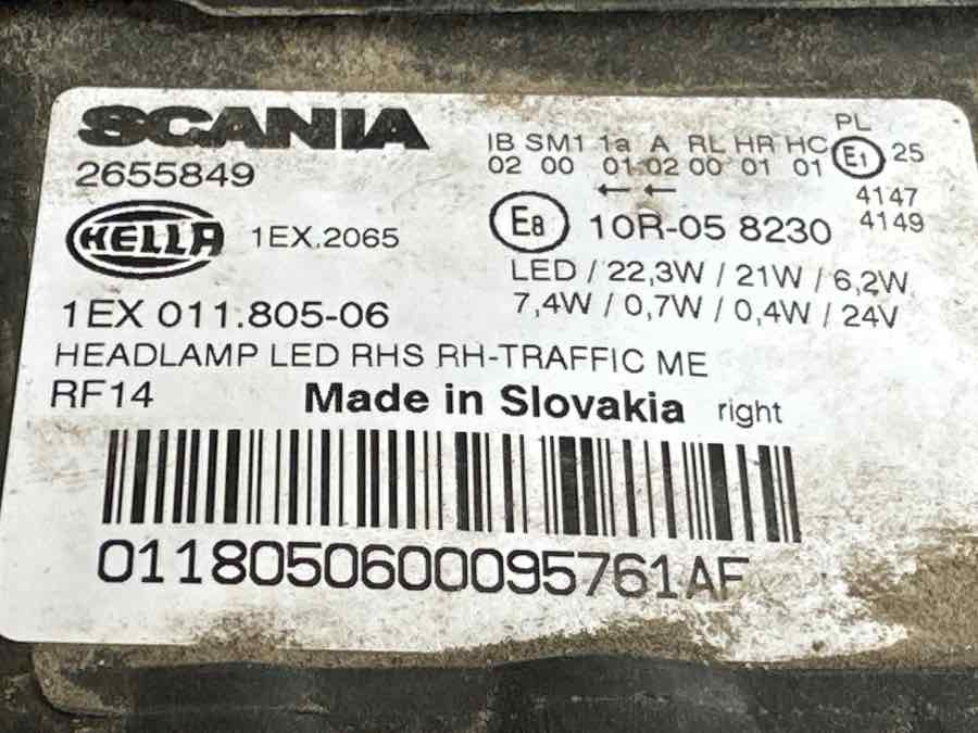 SCANIA LED LAMP 2655849 - Свет/ Освещение для Грузовиков: фото 3 SCANIA LED LAMP 2655849 - Свет/ Освещение для Грузовиков: фото 3