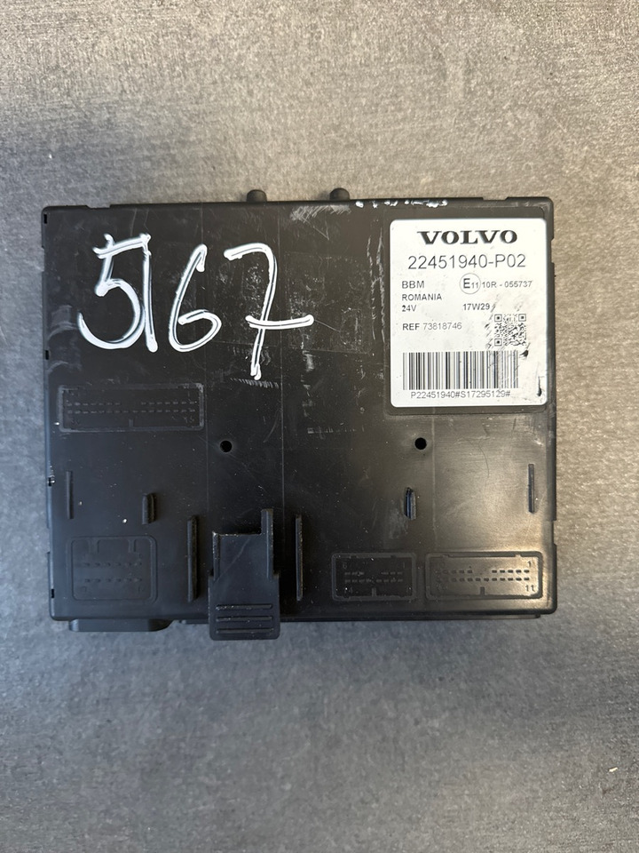 VOLVO ECU BBM 22451940 P02 - Электрическая система для Грузовиков: фото 1 VOLVO ECU BBM 22451940 P02 - Электрическая система для Грузовиков: фото 1