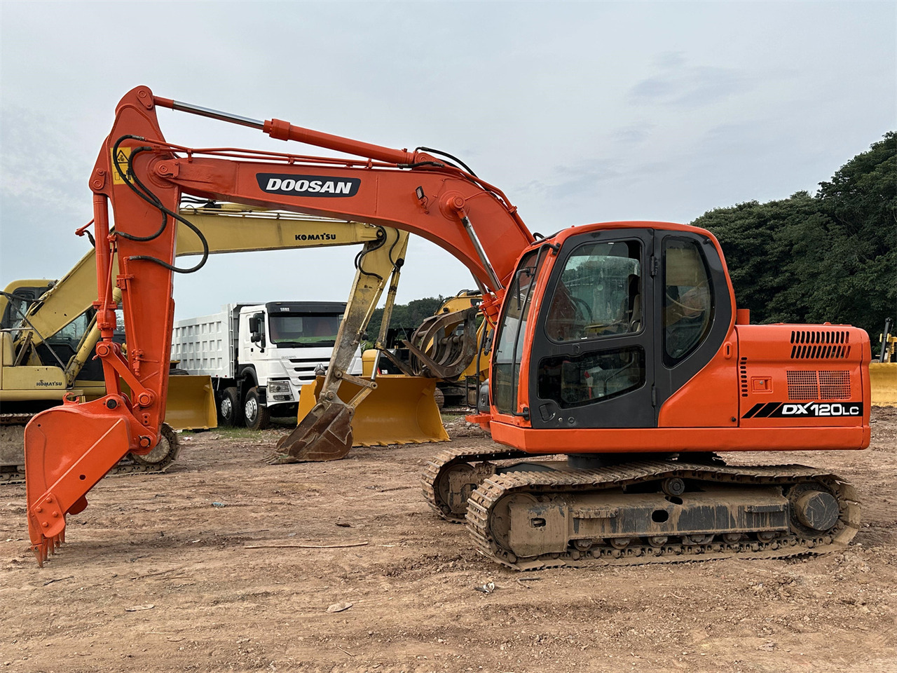 Гусеничный экскаватор DOOSAN DX120: фото 9