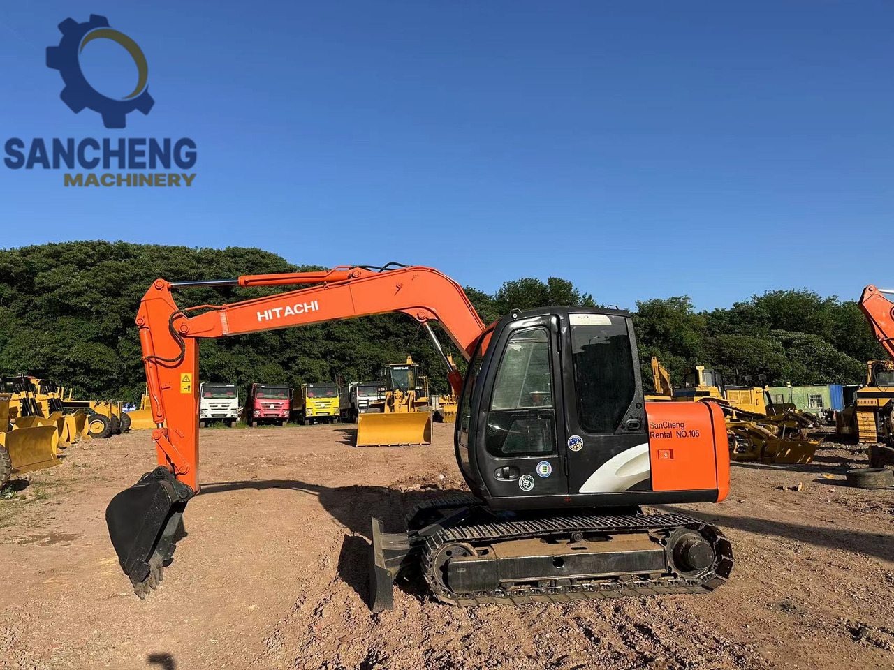 HITACHI ZAXIS ZX70 - Мини-экскаватор: фото 5 HITACHI ZAXIS ZX70 - Мини-экскаватор: фото 5