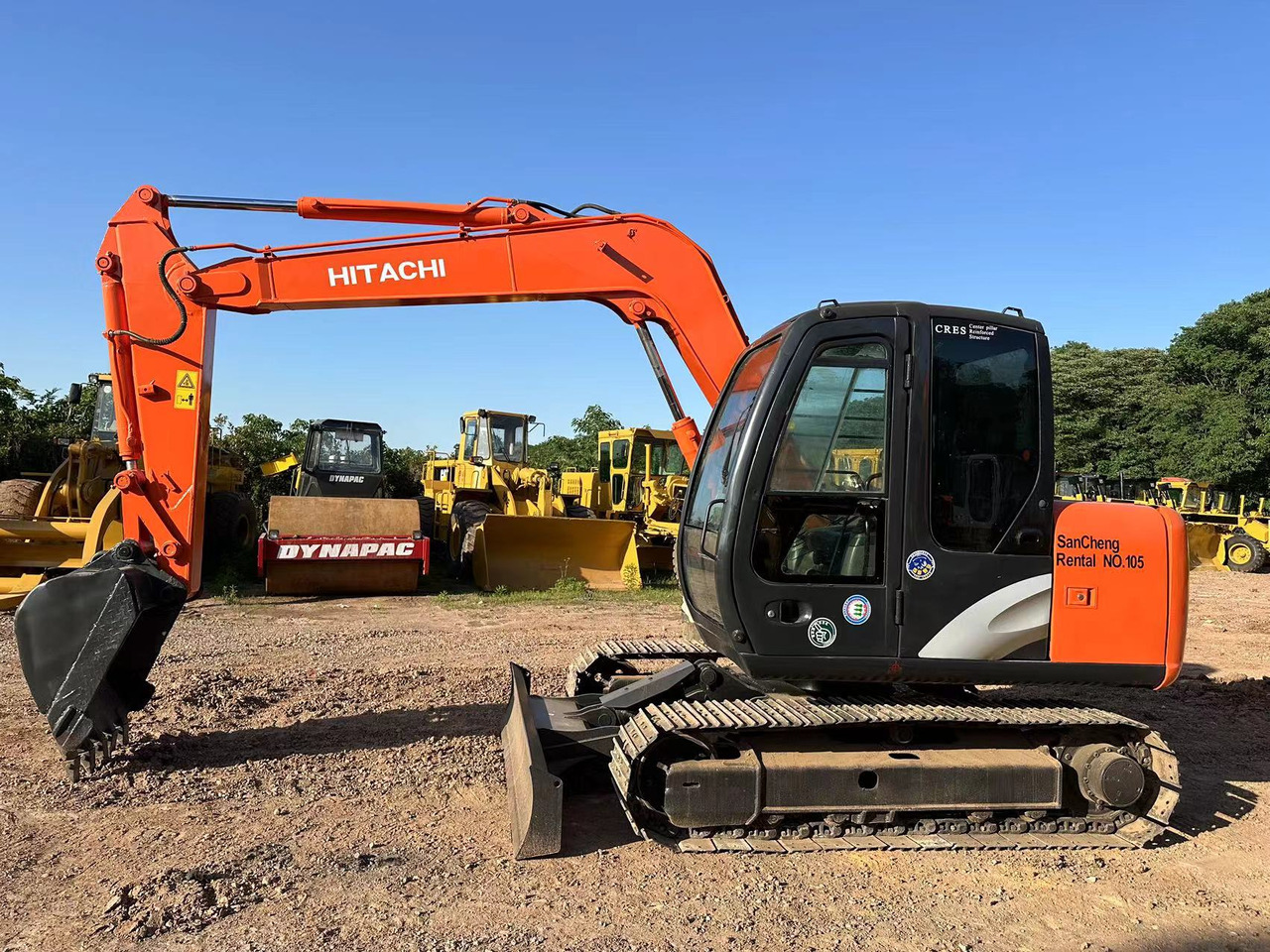 HITACHI ZAXIS ZX70 - Мини-экскаватор: фото 2 HITACHI ZAXIS ZX70 - Мини-экскаватор: фото 2