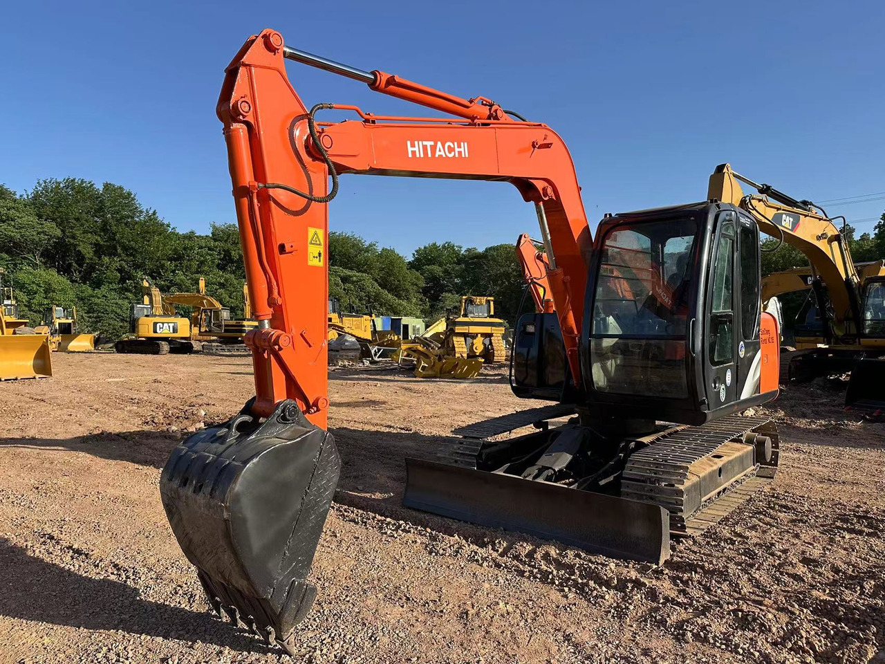 Hitachi ZX70 mini excavator - Мини-экскаватор: фото 5 Hitachi ZX70 mini excavator - Мини-экскаватор: фото 5