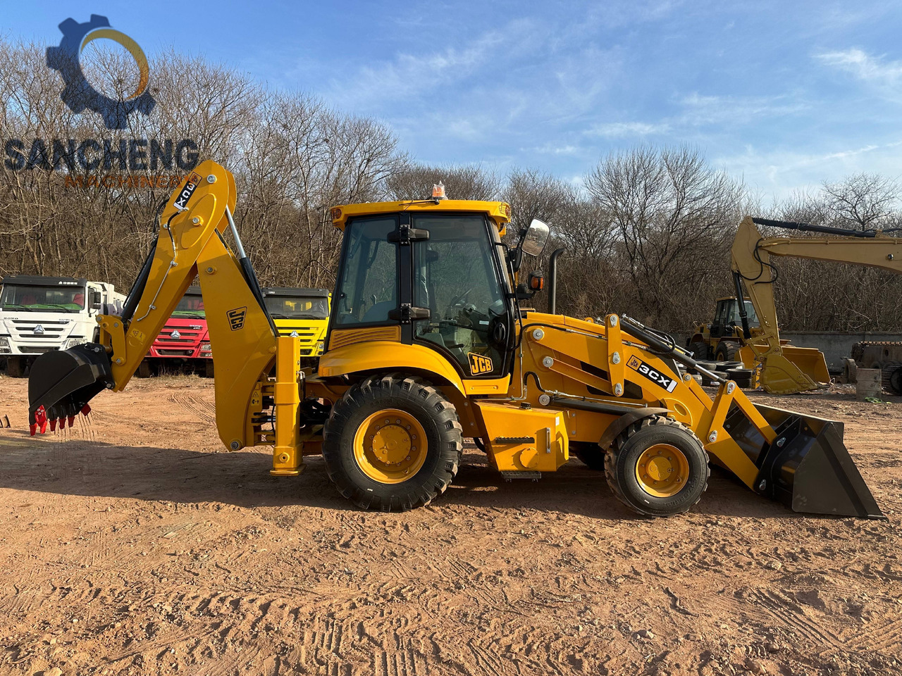 Экскаватор-погрузчик JCB 3CX Backhoe loader: фото 7
