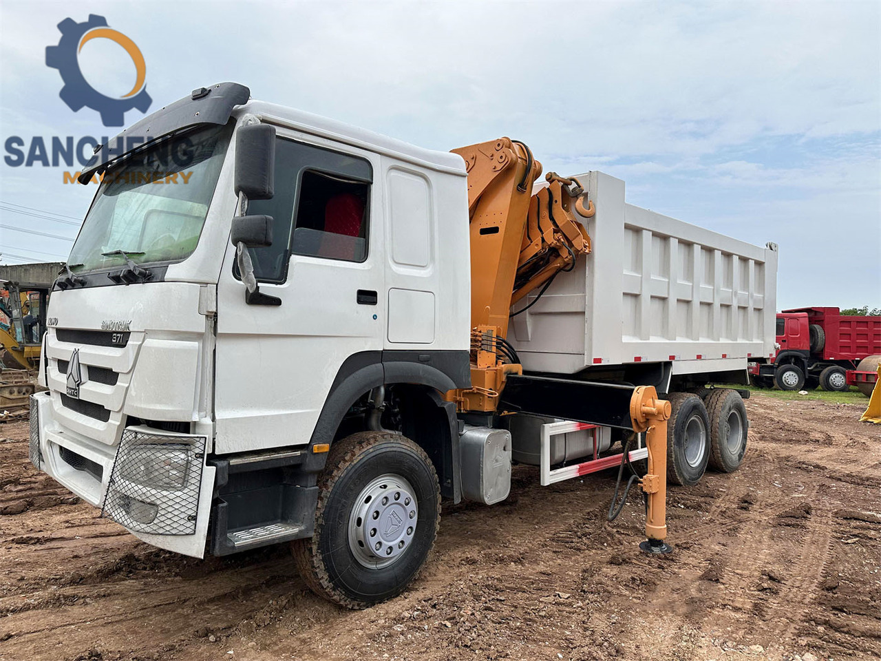 SINOTRUK Howo 371 6x4 crane truck - Автоманипулятор: фото 4 SINOTRUK Howo 371 6x4 crane truck - Автоманипулятор: фото 4