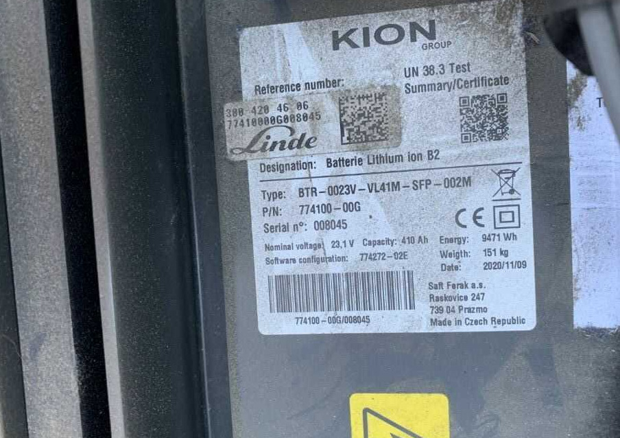 Linde D14AP - Штабелер: фото 3 Linde D14AP - Штабелер: фото 3