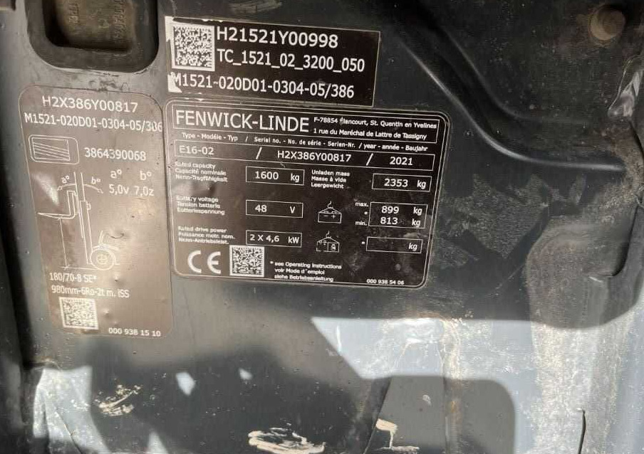 Linde E16-02 - Электропогрузчик: фото 4 Linde E16-02 - Электропогрузчик: фото 4