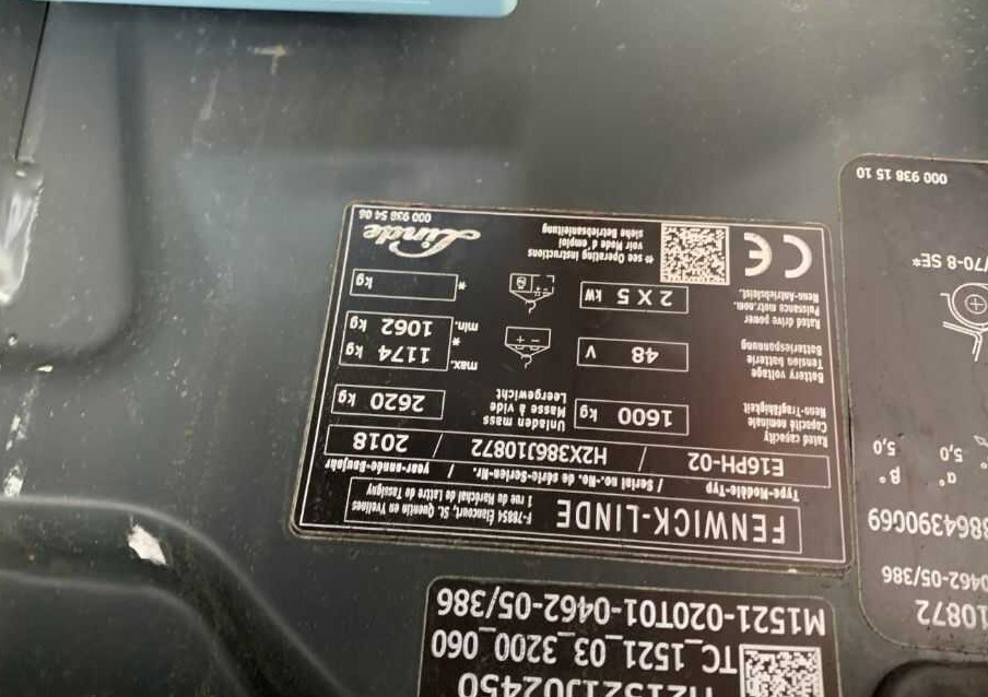 Linde E16PH-02 - Электропогрузчик: фото 4 Linde E16PH-02 - Электропогрузчик: фото 4