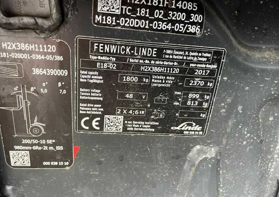 Linde E18-02 - Электропогрузчик: фото 4 Linde E18-02 - Электропогрузчик: фото 4