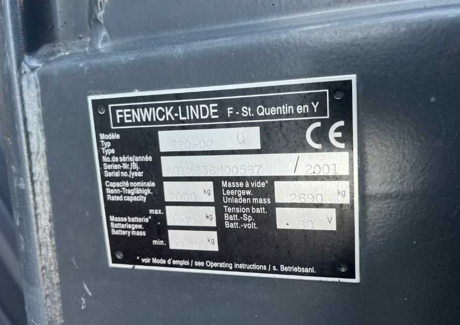 Linde E20-02 - Электропогрузчик: фото 4 Linde E20-02 - Электропогрузчик: фото 4