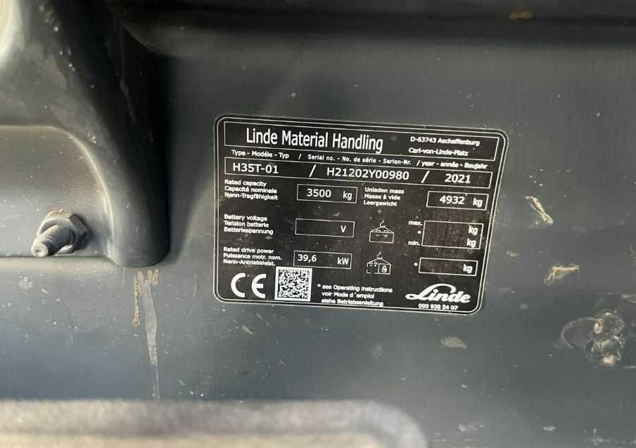 Linde H35T-01 - Газовый погрузчик: фото 4 Linde H35T-01 - Газовый погрузчик: фото 4