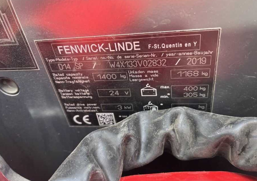 Linde L14LSP - Штабелер: фото 4 Linde L14LSP - Штабелер: фото 4