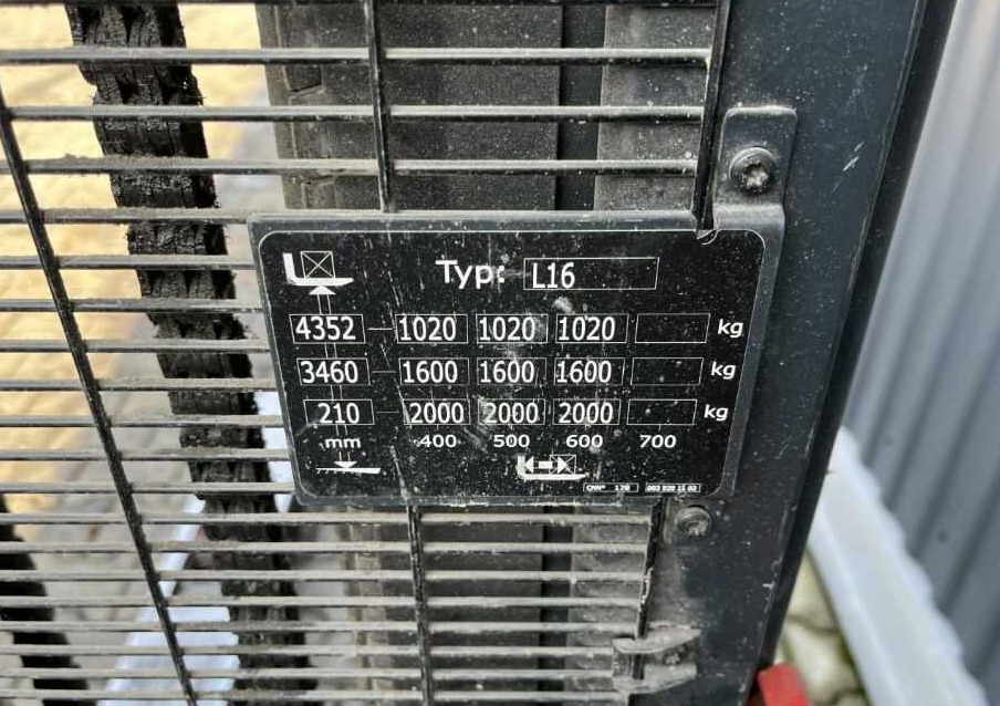 Linde L16 - Штабелер: фото 5 Linde L16 - Штабелер: фото 5