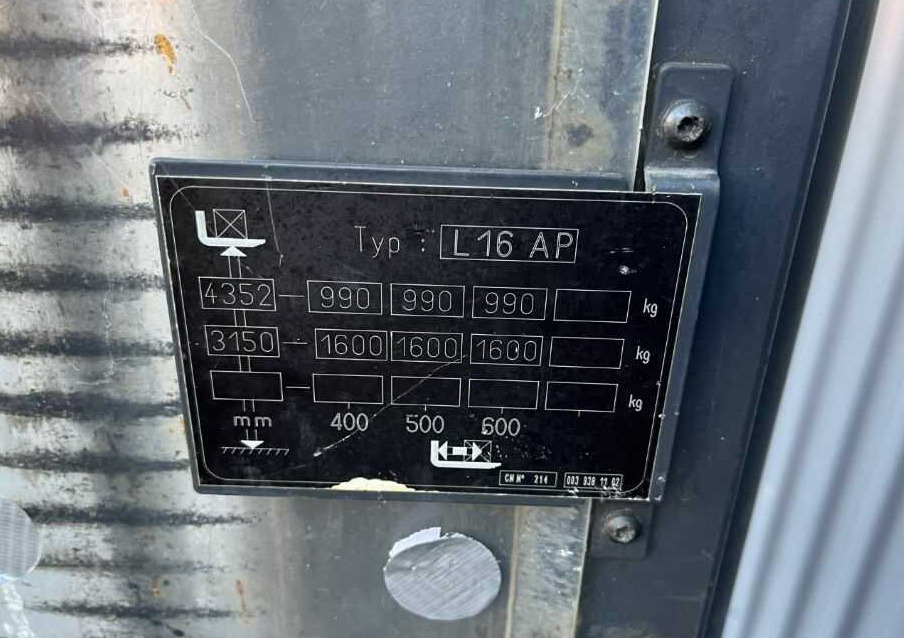 Штабелер Linde L16AP: фото 9