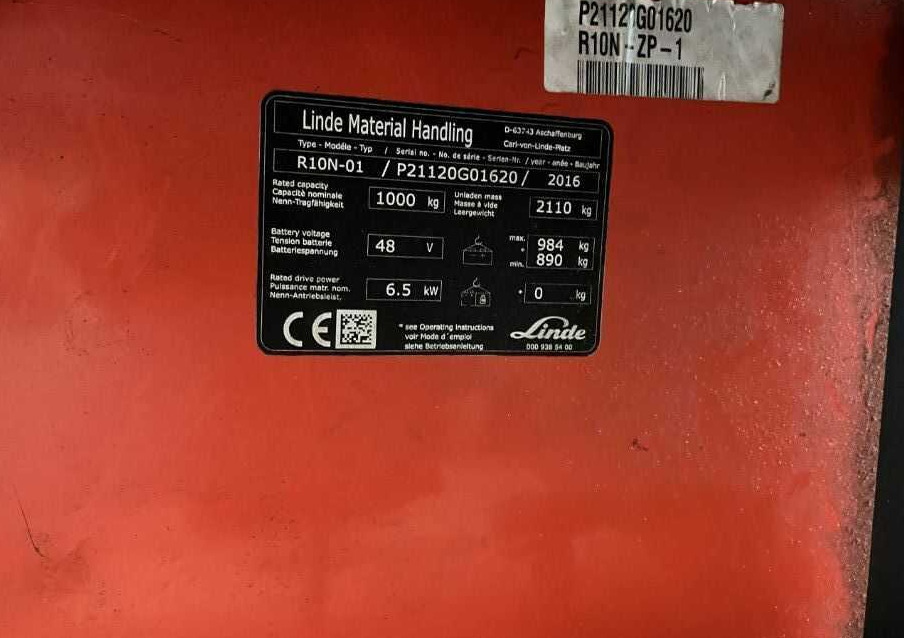 Linde R10N - Ричтрак: фото 4 Linde R10N - Ричтрак: фото 4