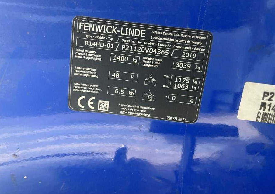 Linde R14HD-01 - Ричтрак: фото 4 Linde R14HD-01 - Ричтрак: фото 4