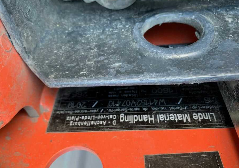 Linde T16 - Тележка: фото 4 Linde T16 - Тележка: фото 4