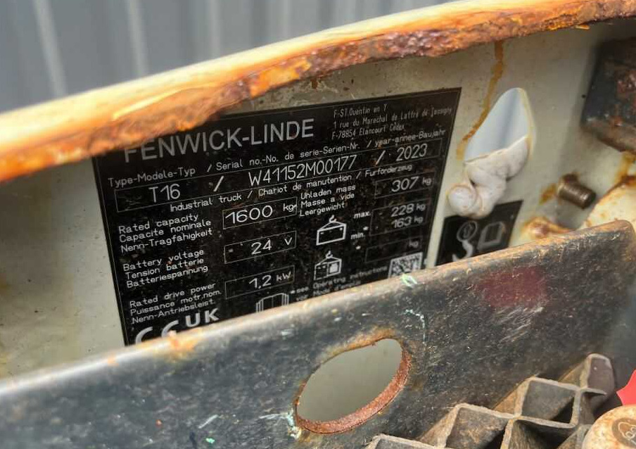 Linde T16 - Тележка: фото 5 Linde T16 - Тележка: фото 5