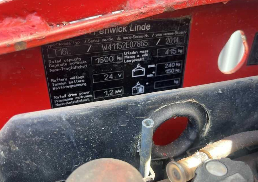 Linde T16L - Тележка: фото 5 Linde T16L - Тележка: фото 5