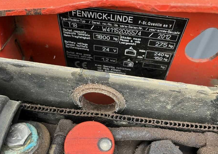 Linde T18 - Тележка: фото 4 Linde T18 - Тележка: фото 4