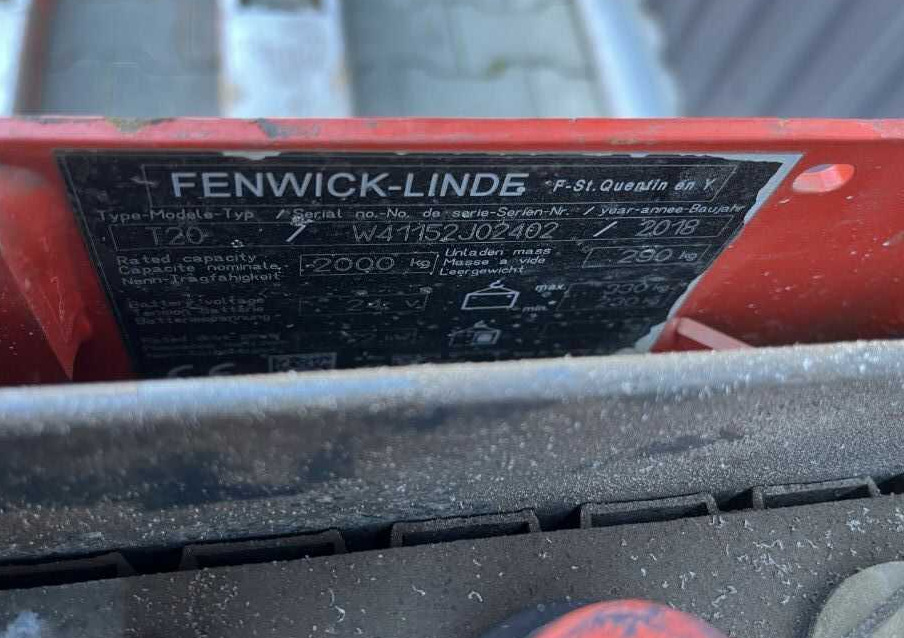 Linde T20 - Тележка: фото 5 Linde T20 - Тележка: фото 5