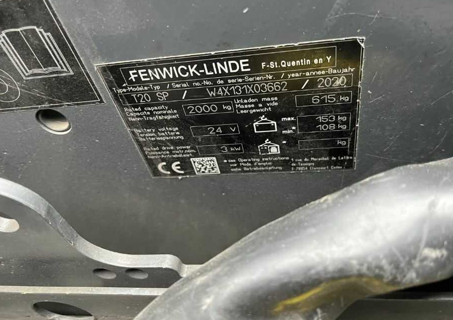 Linde T20SP-02 - Тележка: фото 4 Linde T20SP-02 - Тележка: фото 4