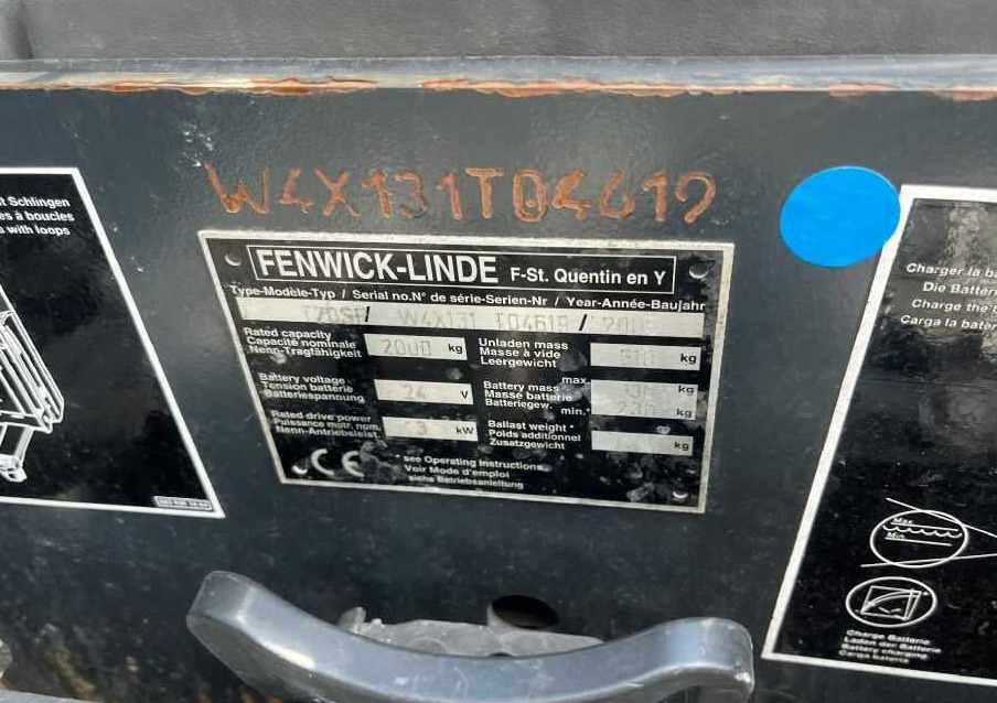 Linde T20SP - Тележка: фото 5 Linde T20SP - Тележка: фото 5
