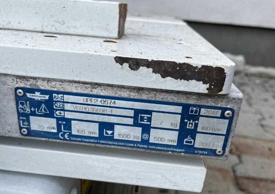 Cascade UPF2 - Навесное оборудование: фото 5 Cascade UPF2 - Навесное оборудование: фото 5