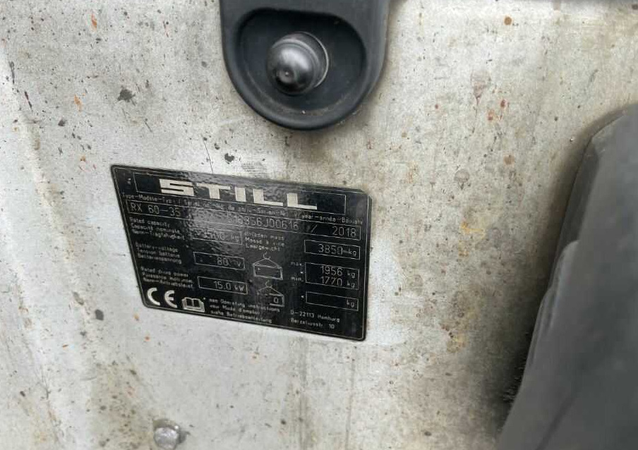 Still RX60-35 - Электропогрузчик: фото 4 Still RX60-35 - Электропогрузчик: фото 4