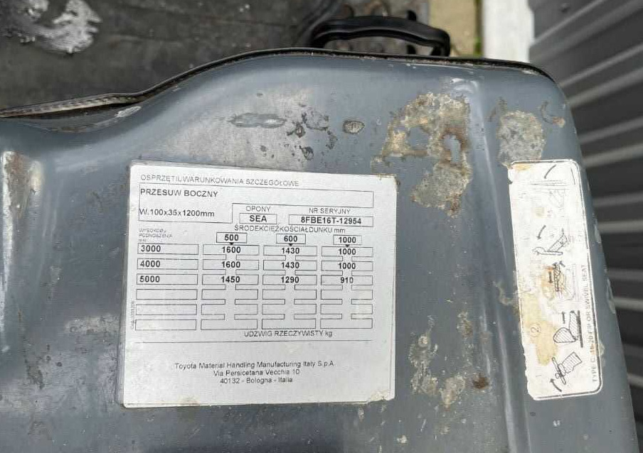 Toyota 8FBE16T - Электропогрузчик: фото 5 Toyota 8FBE16T - Электропогрузчик: фото 5