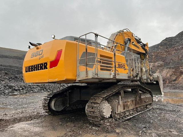 Гусеничный экскаватор Liebherr R980SME HD -: фото 15