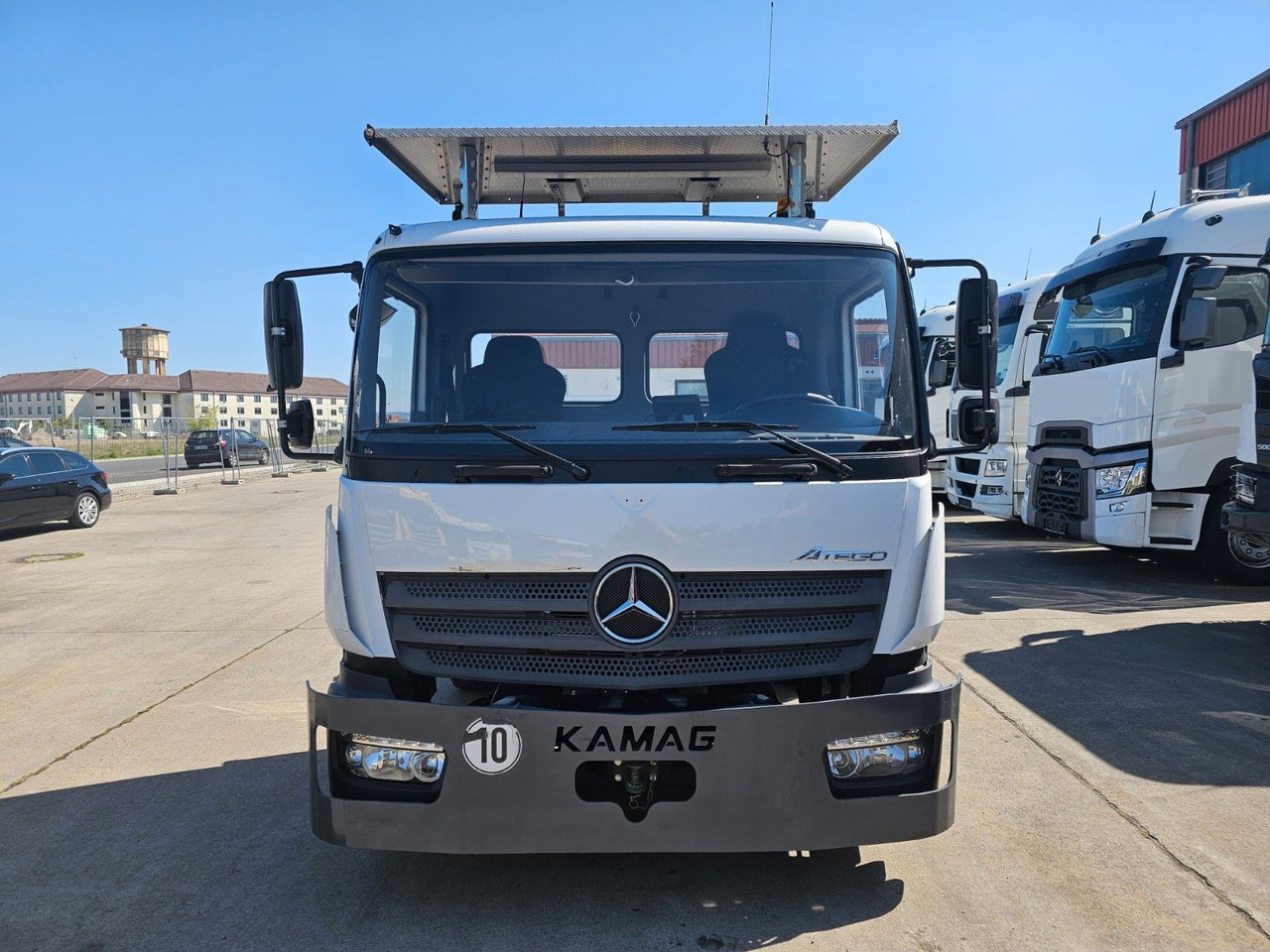 Mercedes-Benz KAMAG * WBH25 * UMSETZER * KLIMA * STANDHEIZ. * - Грузовик-контейнеровоз/ Сменный кузов: фото 2 Mercedes-Benz KAMAG * WBH25 * UMSETZER * KLIMA * STANDHEIZ. * - Грузовик-контейнеровоз/ Сменный кузов: фото 2