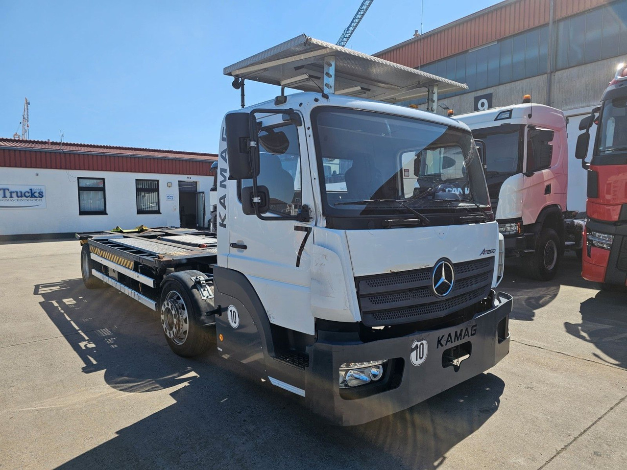 Mercedes-Benz KAMAG * WBH25 * UMSETZER * KLIMA * STANDHEIZ. * - Тягач: фото 3 Mercedes-Benz KAMAG * WBH25 * UMSETZER * KLIMA * STANDHEIZ. * - Тягач: фото 3