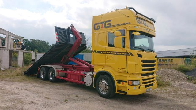 Scania R 730 Abroller voll Luft Scania R 730 Abroller voll Luft - Крюковой мультилифт: фото 4 Scania R 730 Abroller voll Luft Scania R 730 Abroller voll Luft - Крюковой мультилифт: фото 4