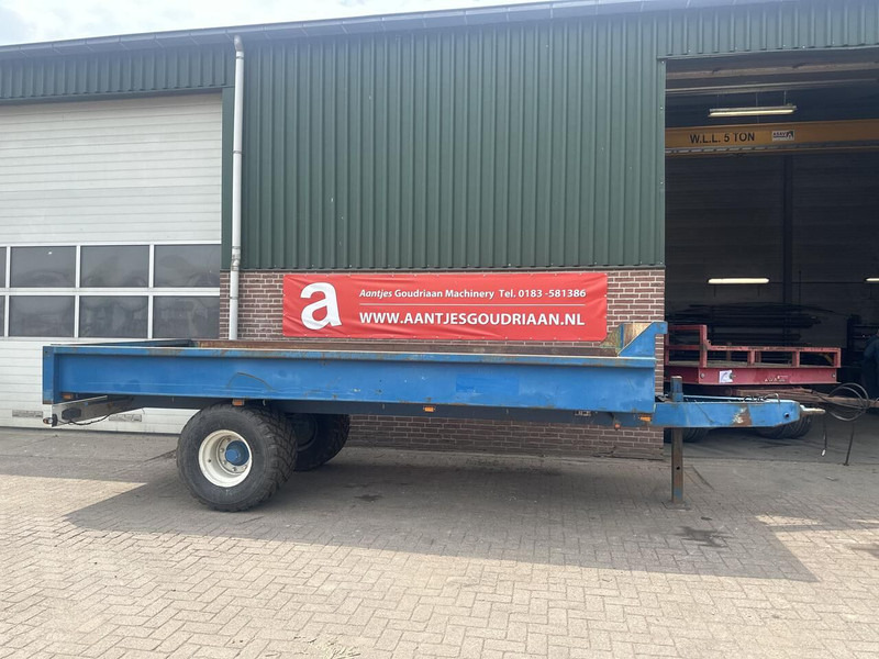 Bakkenwagen voor achter kraan / shovel - Gebruikt - Прицеп бортовой/ Платформа: фото 1 Bakkenwagen voor achter kraan / shovel - Gebruikt - Прицеп бортовой/ Платформа: фото 1