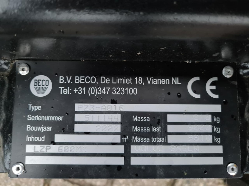 Beco palletvork LPZ3 - Вилы для Погрузочно-разгрузочной техники: фото 4 Beco palletvork LPZ3 - Вилы для Погрузочно-разгрузочной техники: фото 4